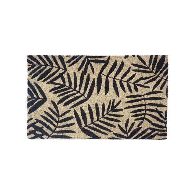 PAILLASSON FEUILLE BLACK