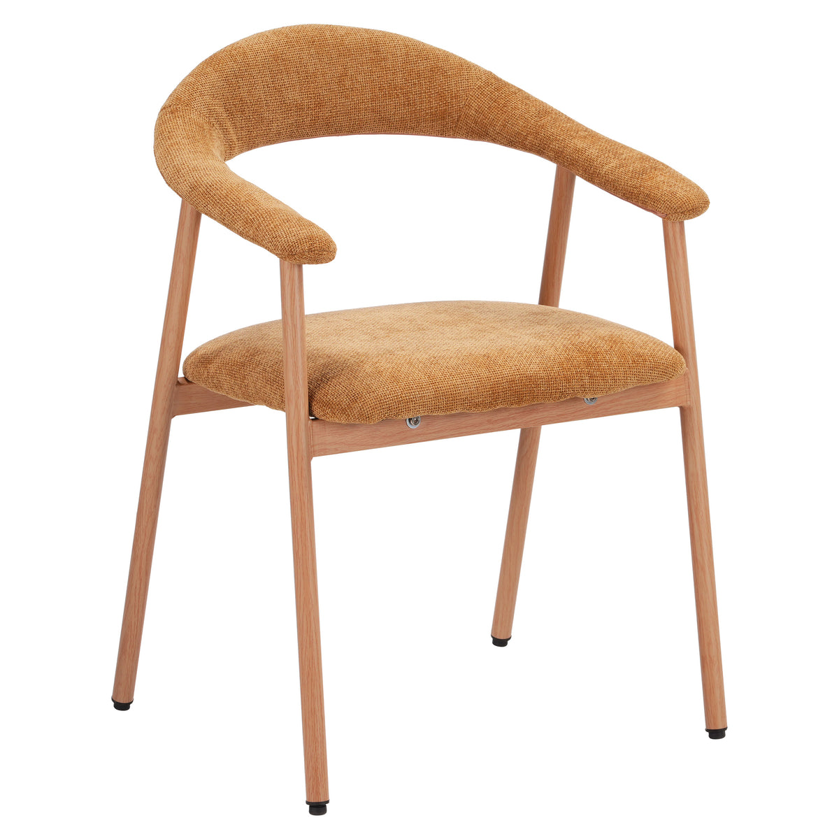 Chaise LANA Curry | Pied Naturel