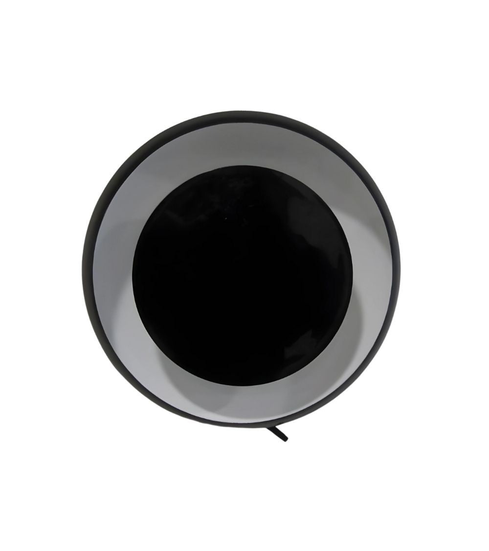 Applique Target Noir D38xH13cm