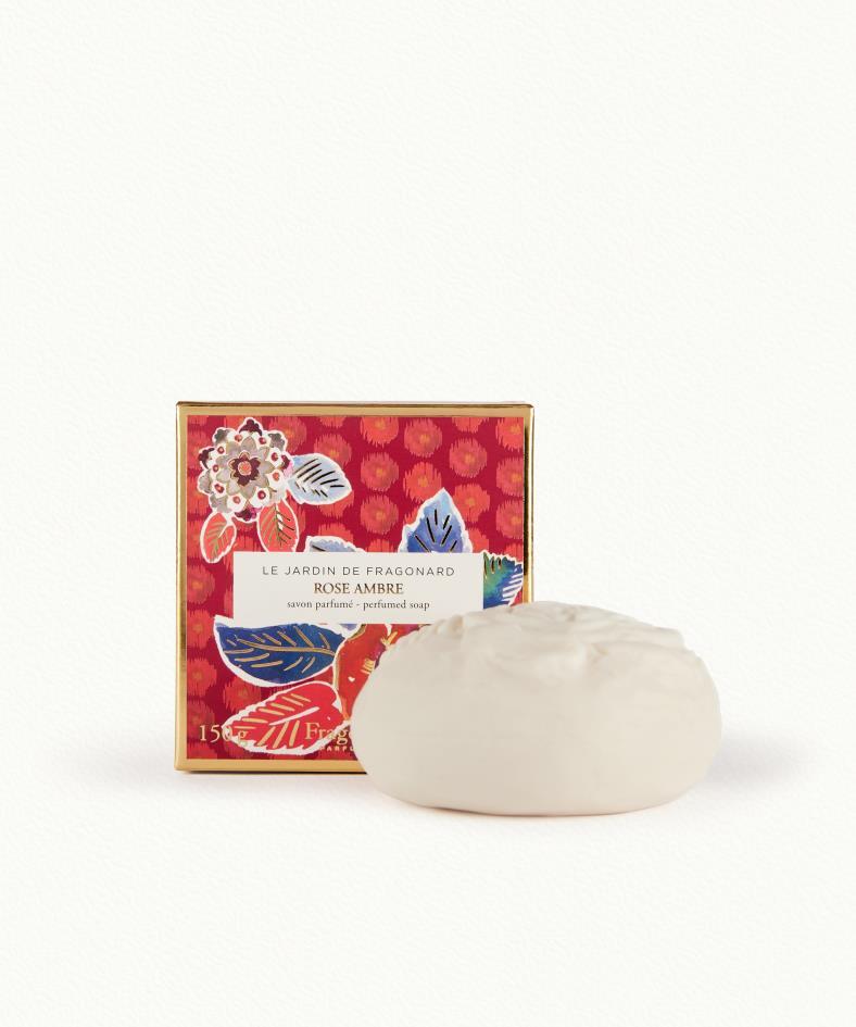 SAVON ROSE AMBRE 150 GR