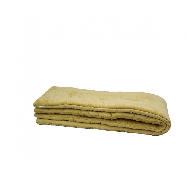 DUVET VELOURS 80x200 MUSTARD
