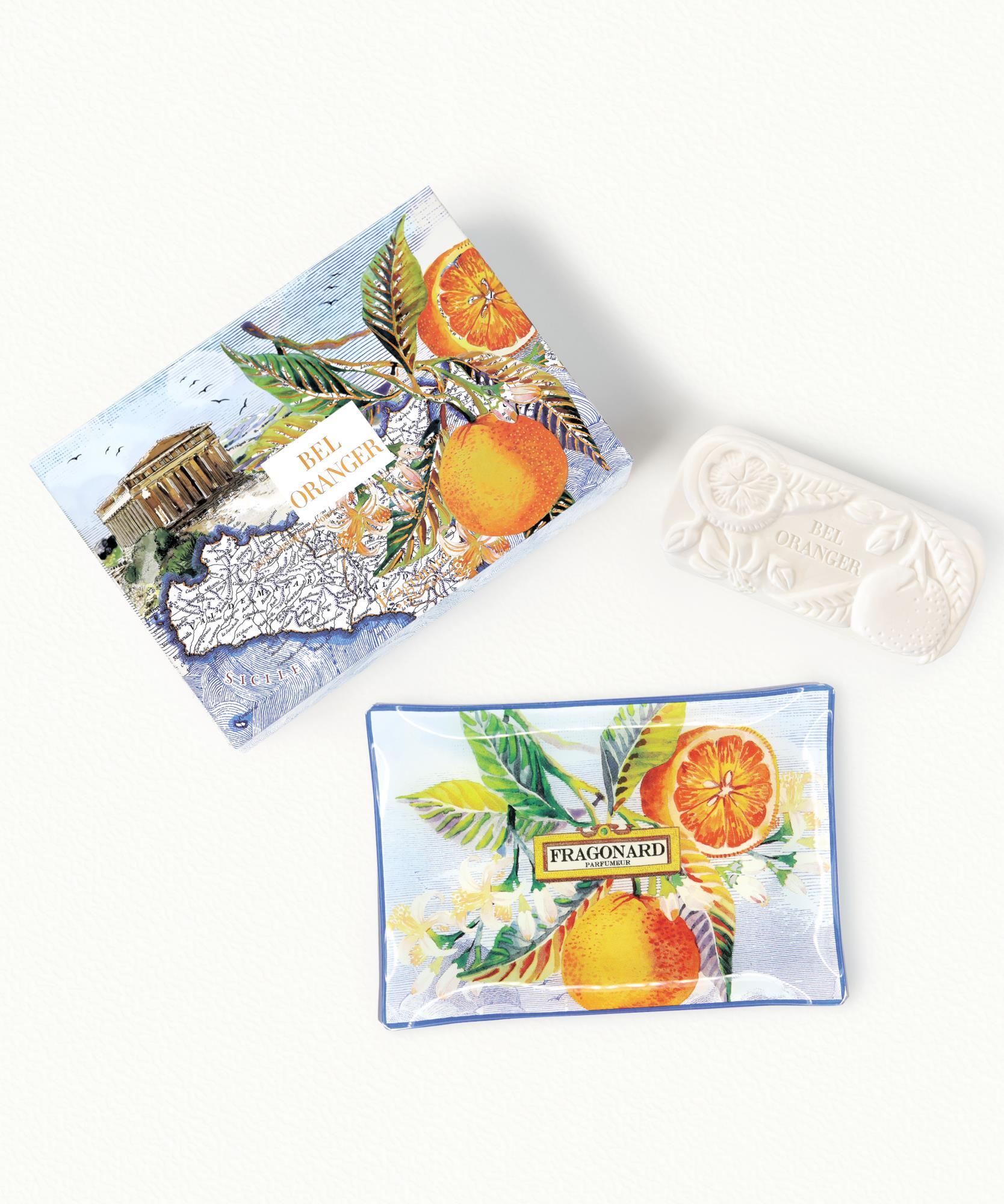 SAVON BEL ORANGER 150G + PORTE-SAVON