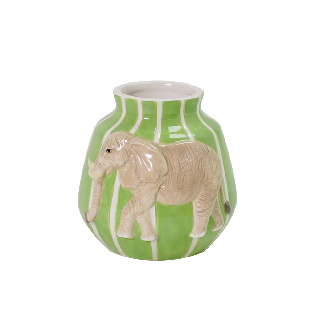 Vase éléphant L13,5 P13,2 H13,1cm