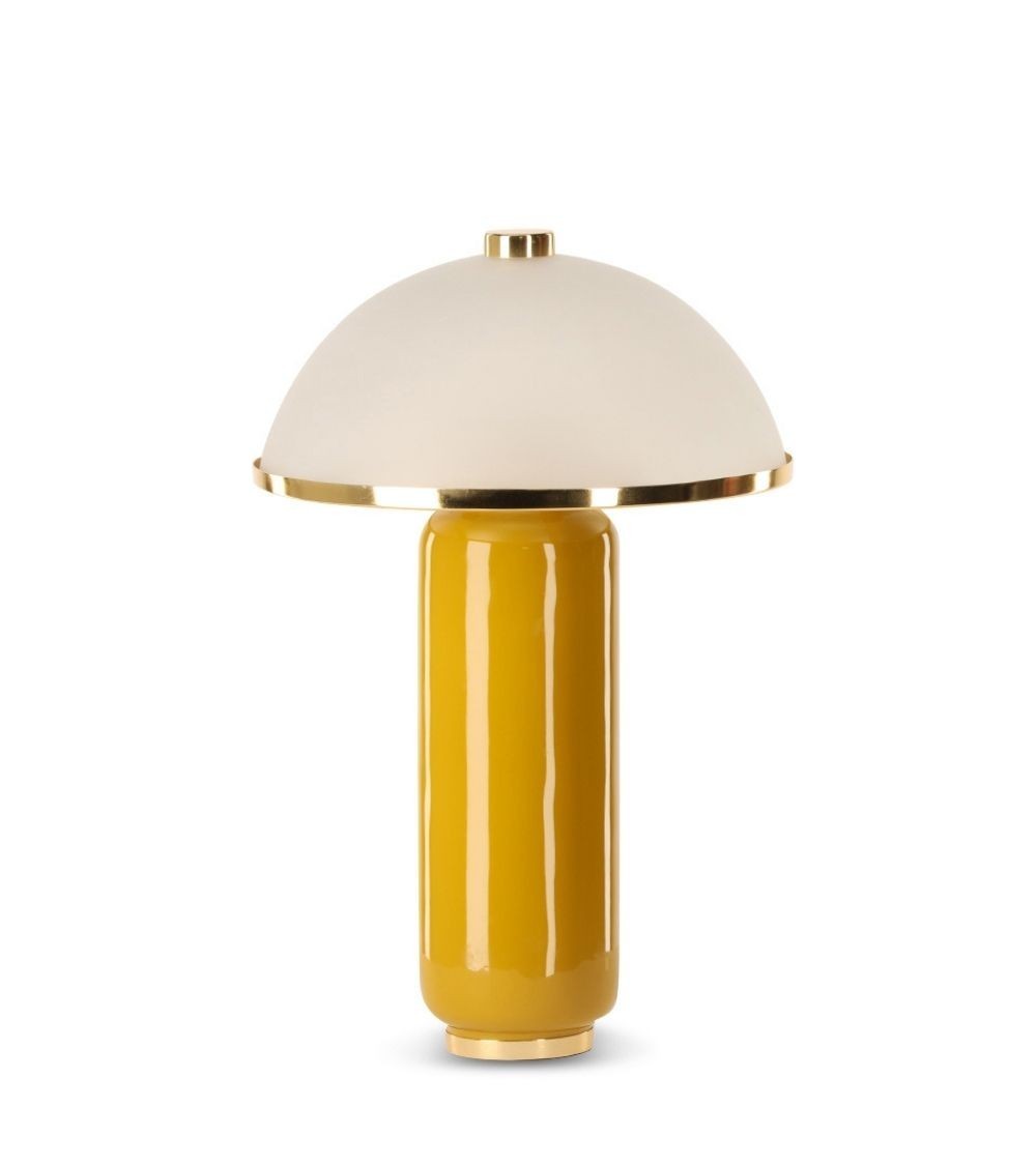 Lampe Omnia Moutarde D30xH45cm