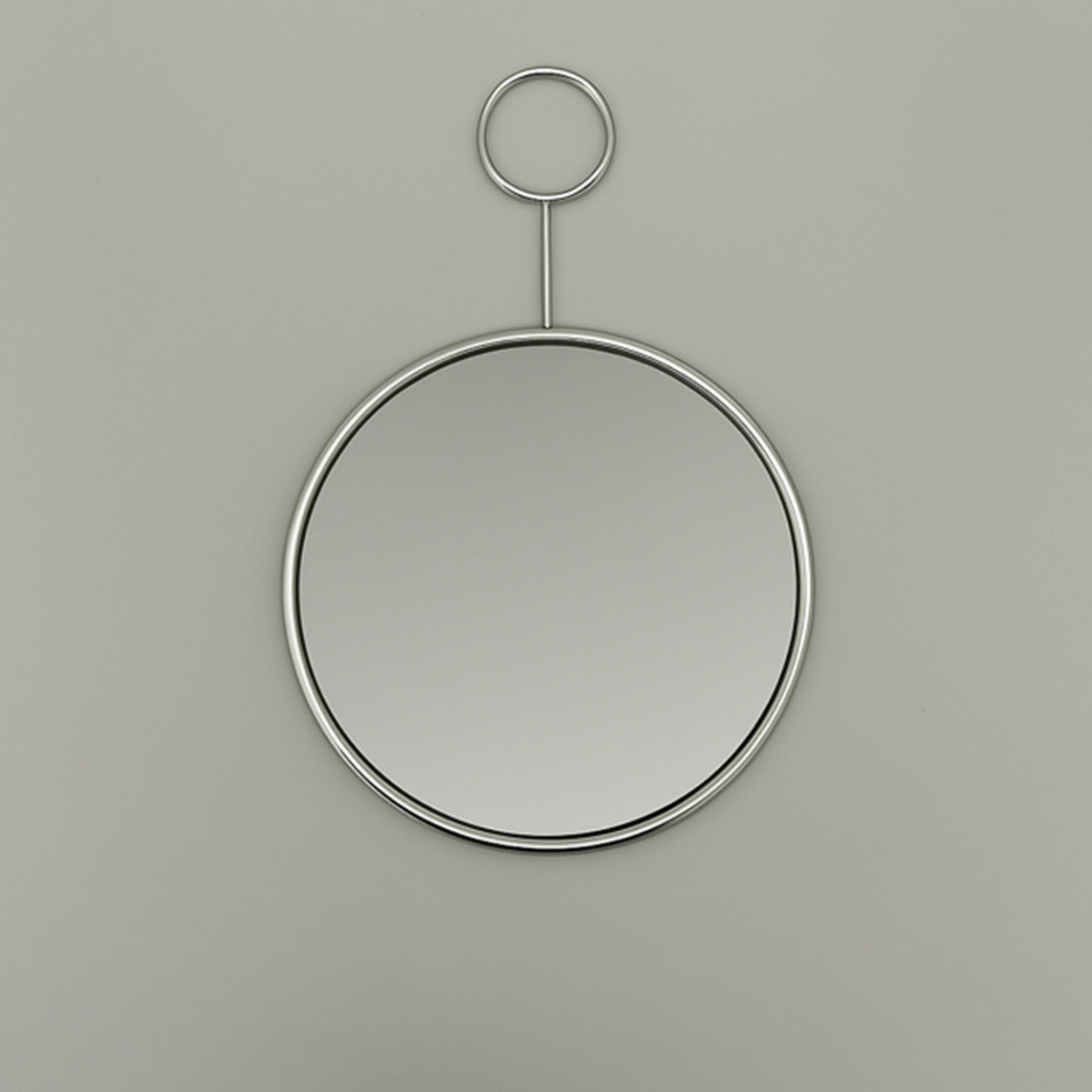 MIROIR ANNEAU 35x49 CHROME