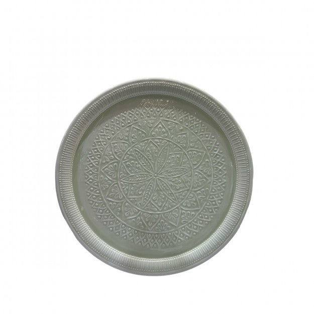 PLATEAU DECO BERBERE 60 LIGHT MINT
