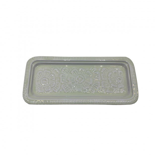 PLATEAU RECTANGLE BERBERE PM LIGHT MINT