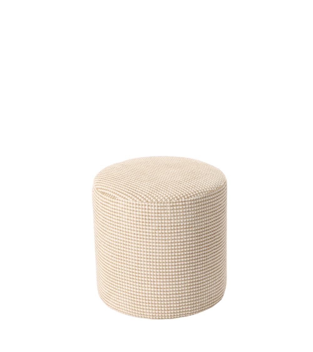 Pouf Livia Ecru D40xH40cm