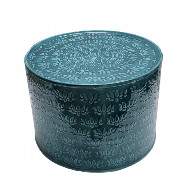 POUF LOTUS EMERALD