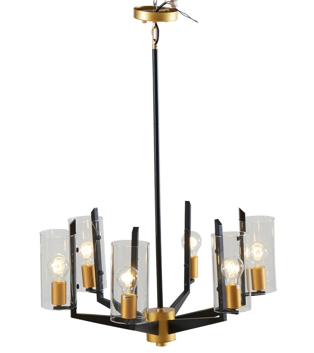 Suspension Chandeliers 6 Ampoules 65X65X75