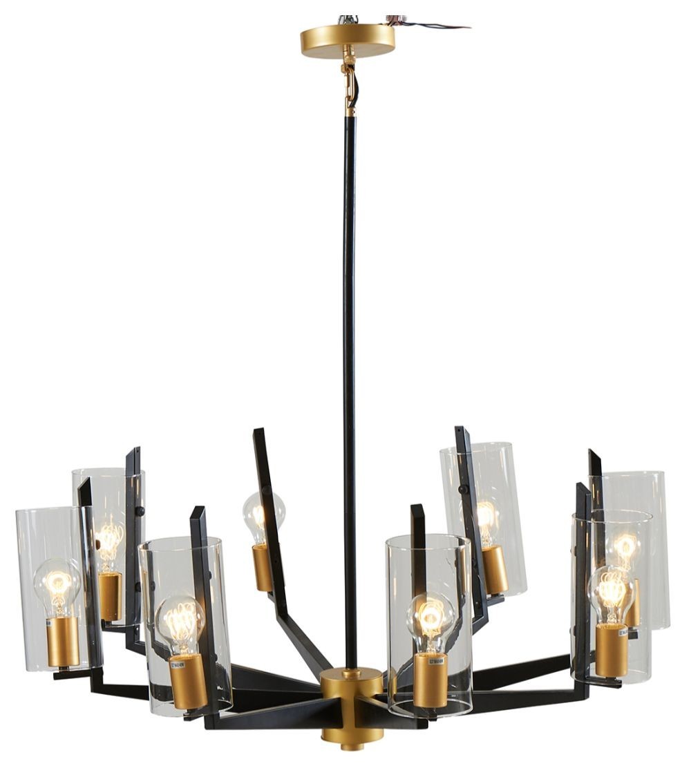 Suspension Chandeliers 8 Ampoules 84X84X75