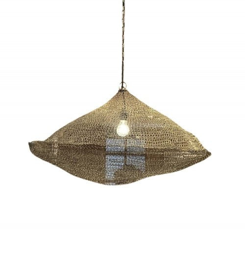 Suspension Grillage Cloudy Mordoré 94x94x48cm