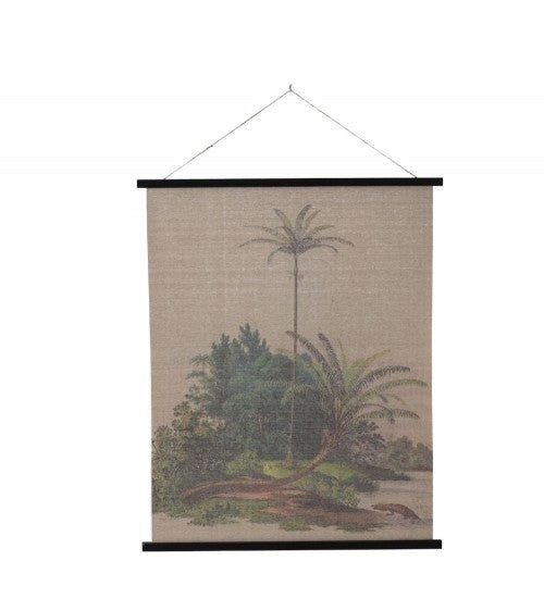 Toile Palmier Côtier 85X105X2cm