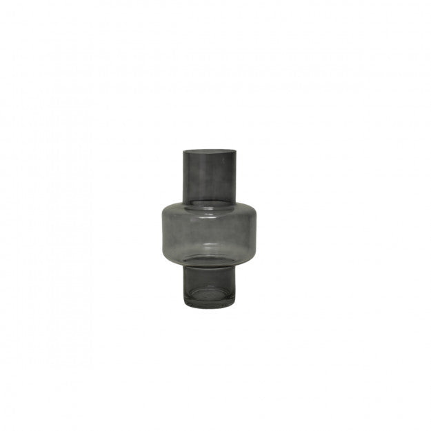 VASE CYLINDRE NORDIQUE GM SMOKE