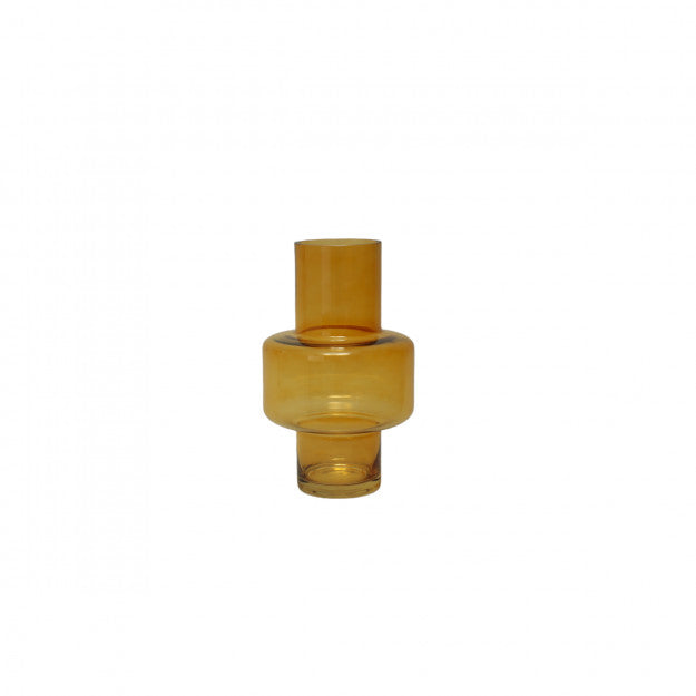 VASE CYLINDRE NORDIQUE GM AMBER