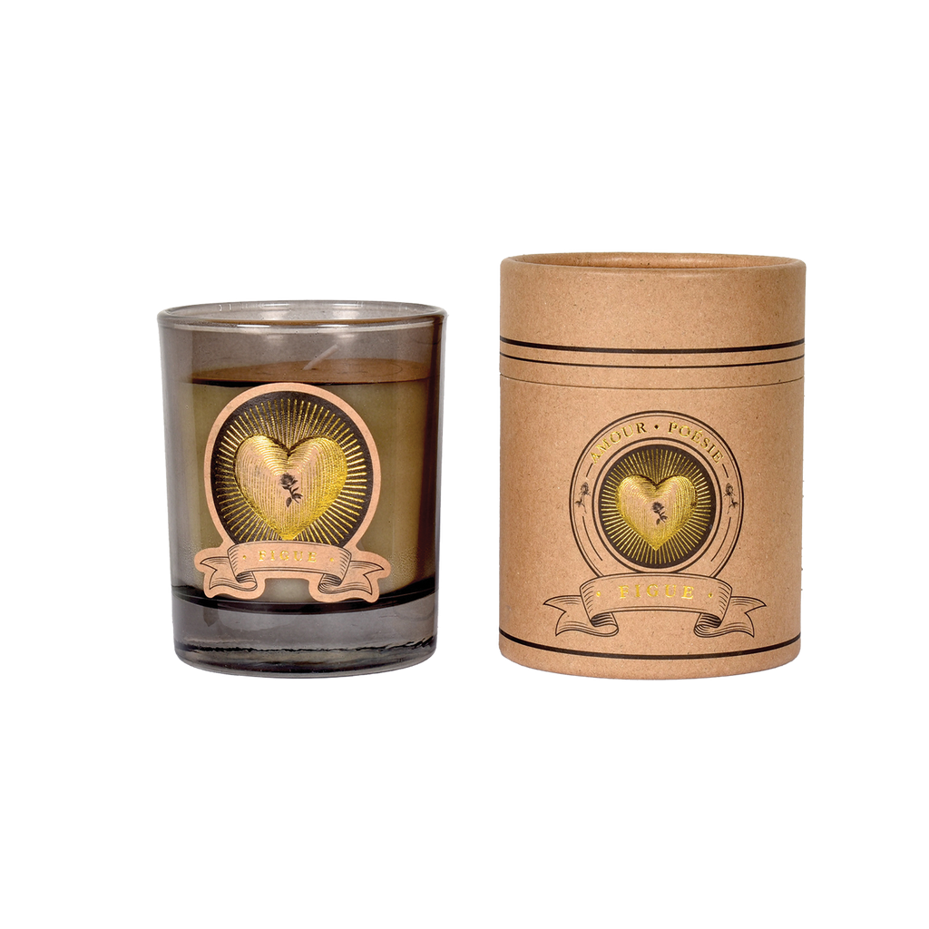 Bougie amour figue D8 H9,2cm
