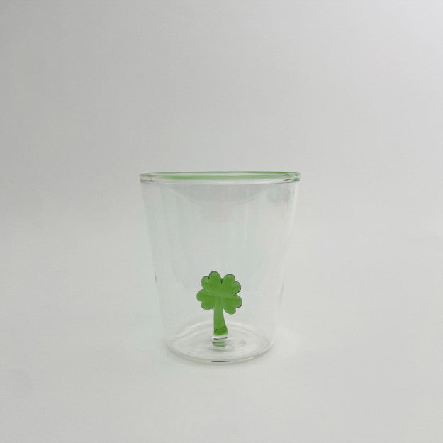 VERRE FIOLE TREFLE