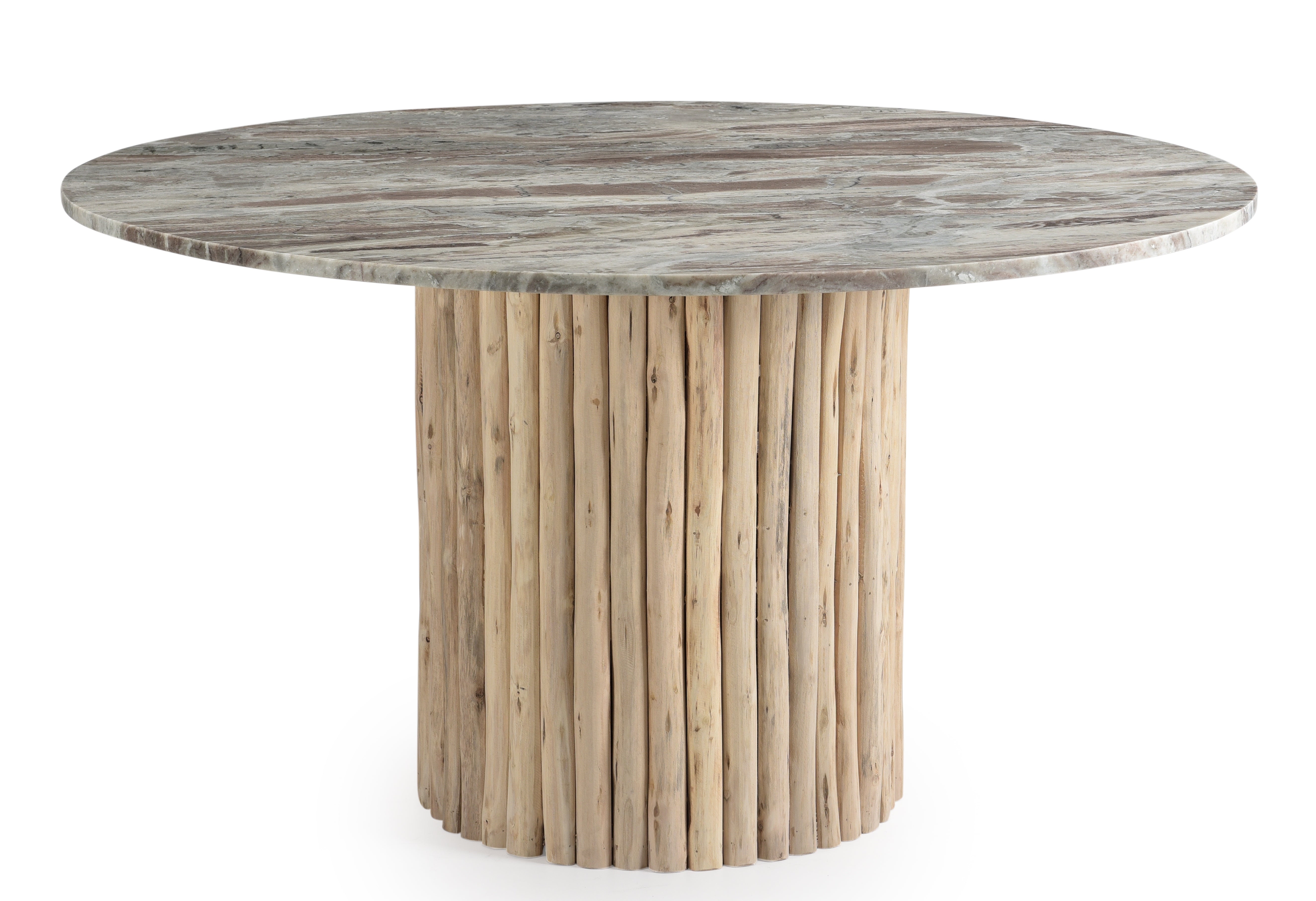 Table Ronde Esther en Marbre D140xH76cm