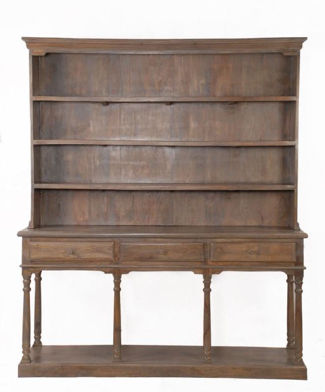 Bibliothèque Nicolas 180x50xH90cm/ 178x32xH120cm