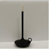 LED RECHARGEABLE TABLE LAMP / BLACK, D120*H265mm