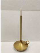 LED RECHARGEABLE TABLE LAMP / GOLD, D120*H265mm