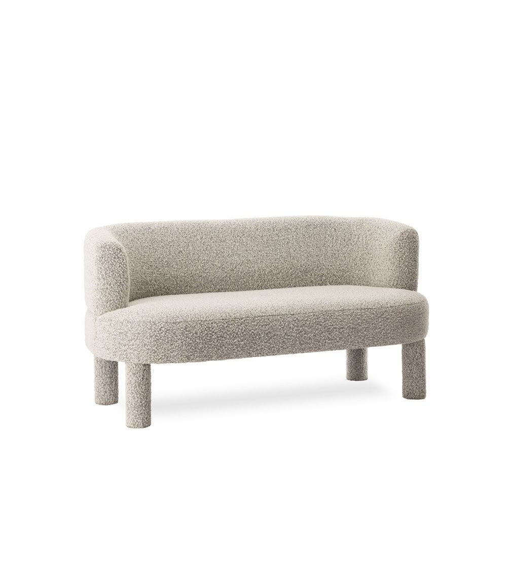 Banquette Reisa Gris Chiné 140x69xH70cm