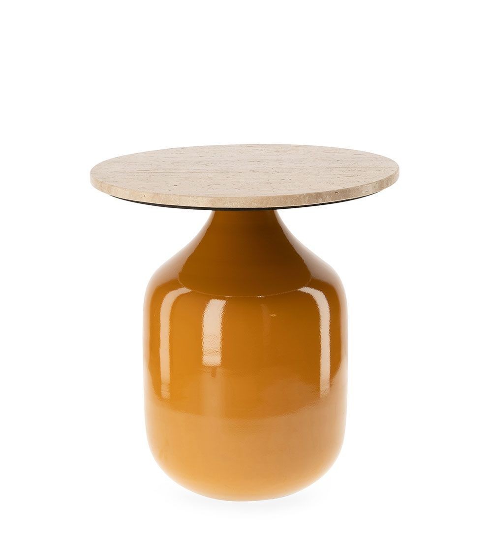 Bout de canapé Madala Terracotta D45xH50cm