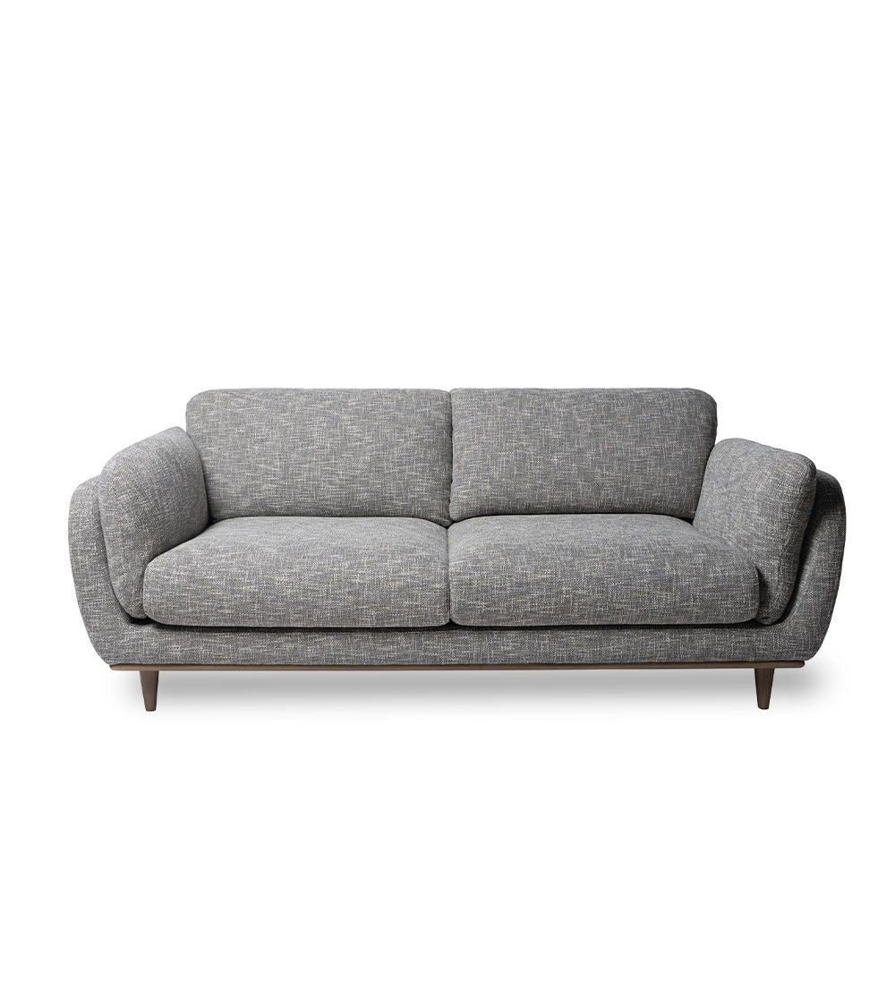 Canapé Odda Gris 3pl. 212x92xH86cm