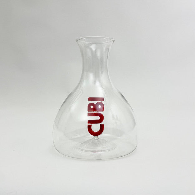 CARAFE CUBI RED