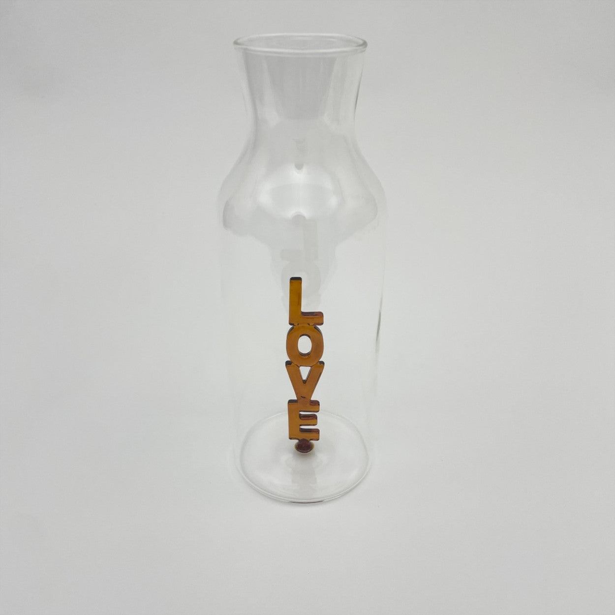 CARAFE LOVE AMBER