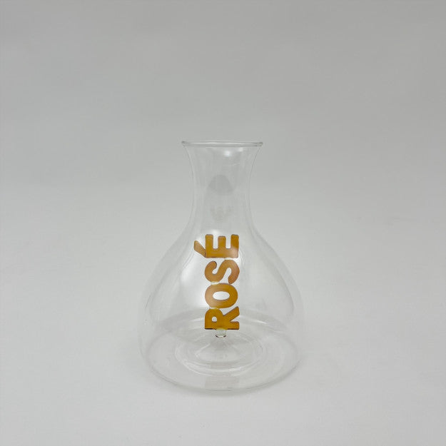 CARAFE ROSE AMBER