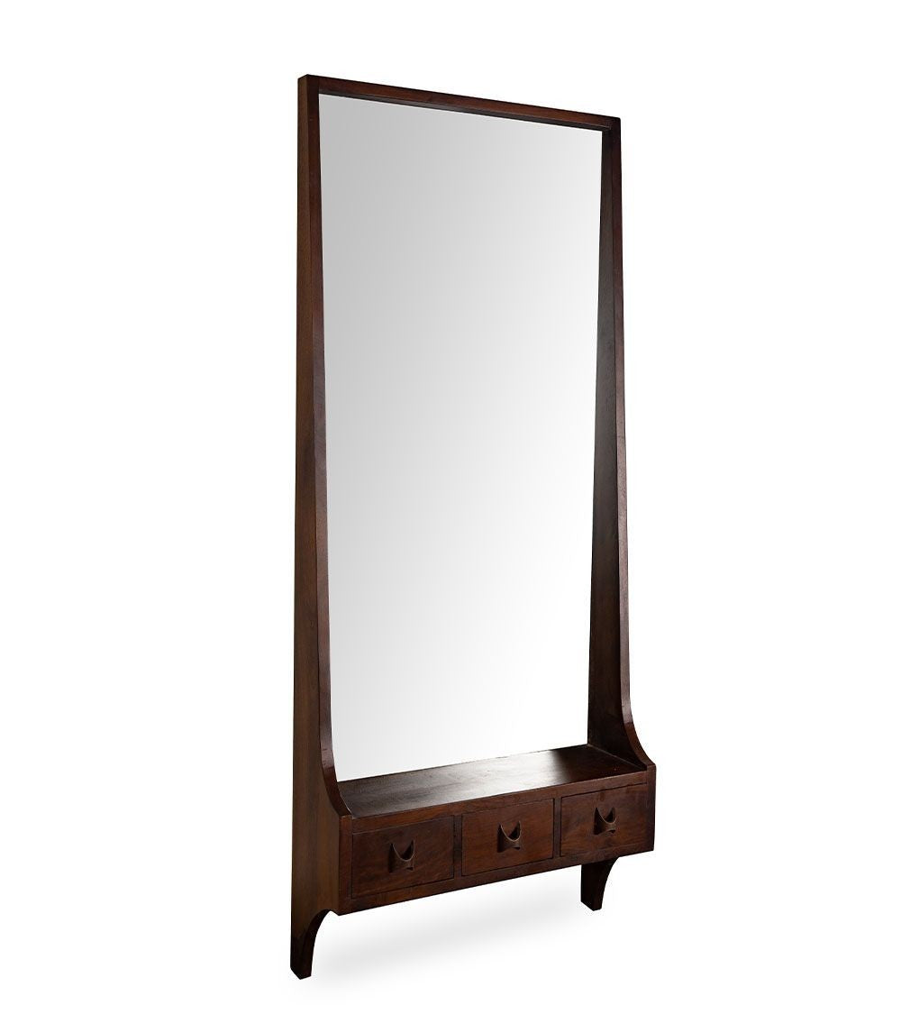 Console Miroir Munda 76x24xH183cm