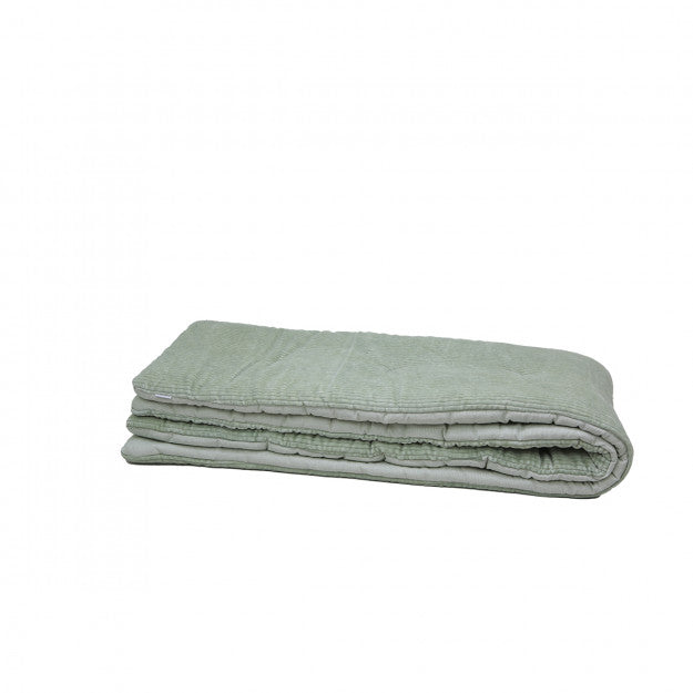 DUVET VELOURS COTELE 80x200 MINT