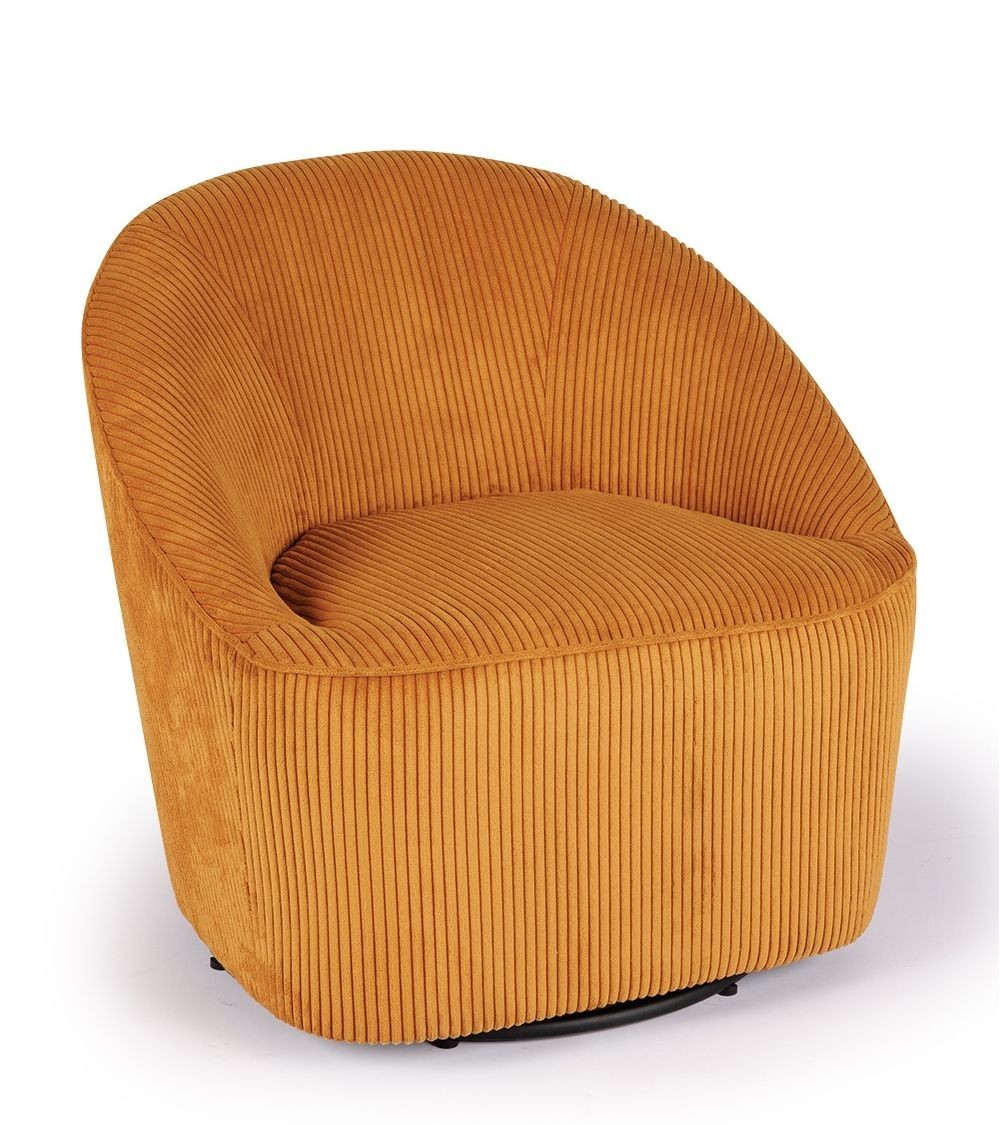 Fauteuil Viby Ocre 76x74xH76cm