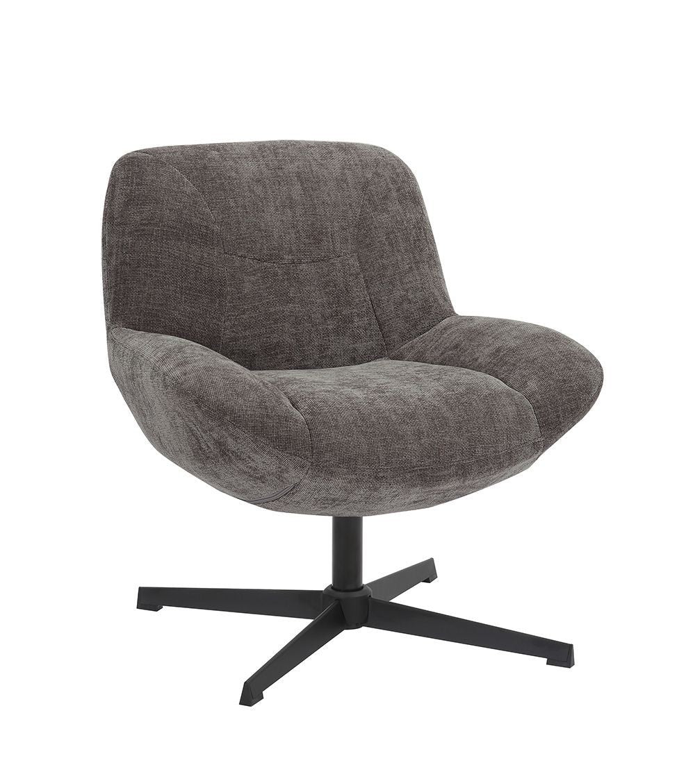 Fauteuil Smile Gris 75x72xH79cm