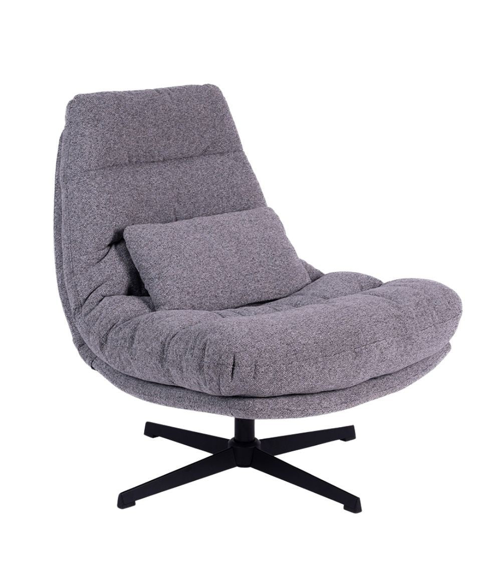 Fauteuil Wilmington Gris 82x84xH94cm