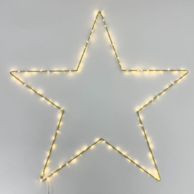 GUIRLANDE STAR XL SECTEUR WHITE (+1 TRANSFO)