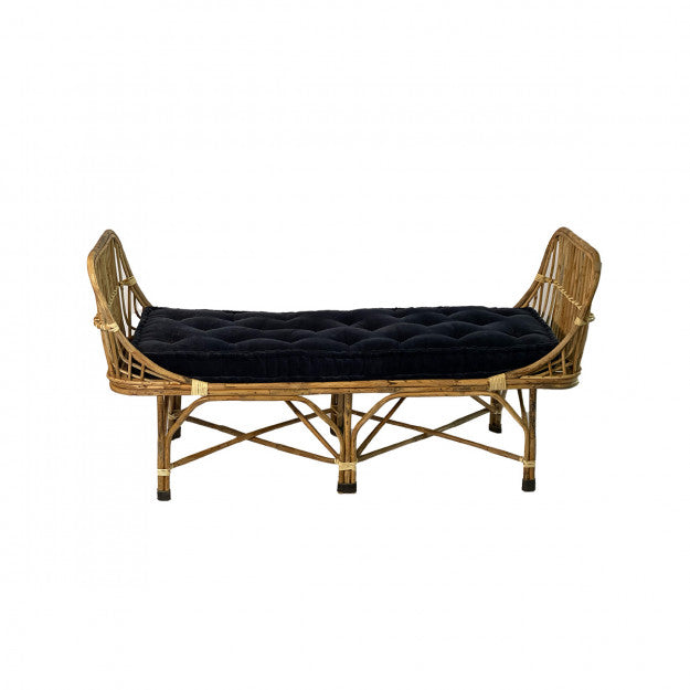 MERIDIENNE ROTIN DUVET DARK BLUE
