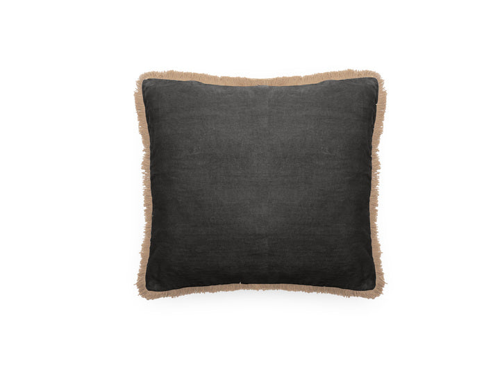 Housse de coussin 45x45 cm Manelle Caviar